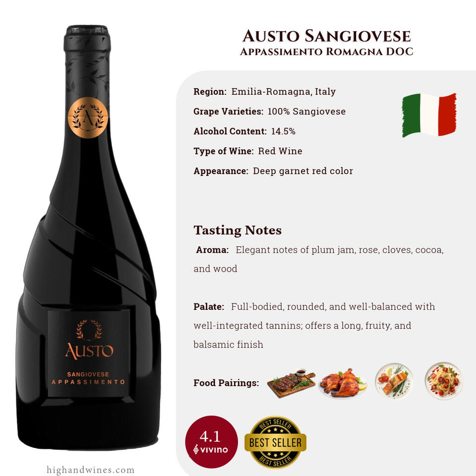 Austo Sangiovese Appassimento Romagna DOC